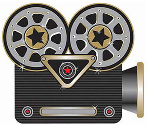 Hollywood Awards Night projector cutout