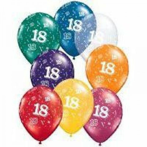 18th Birthday Party Balloons