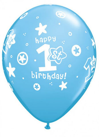 1st Birthday Boy Balloons