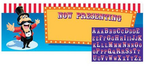 Circus Personalised Giant Party Banner