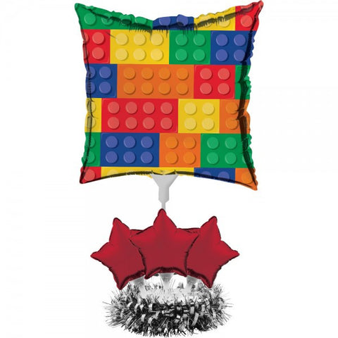 Lego Inspired Block Party Balloon Centerpiece Kit