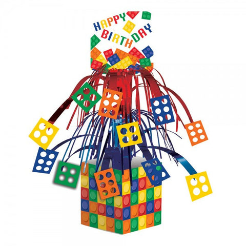 Lego Inspired Block Party Cascade Centerpiece