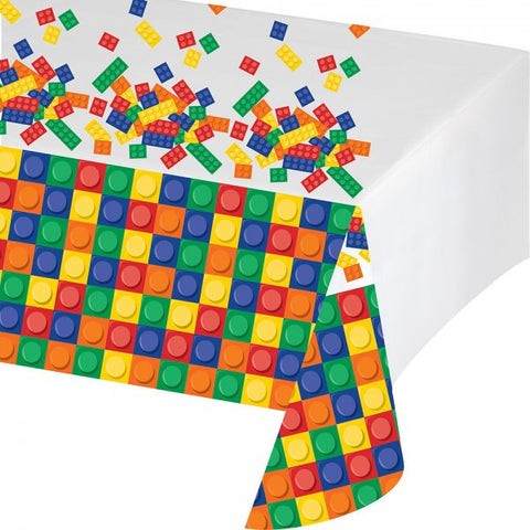 Lego Inspired Block Party Table Cover