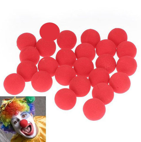 Circus Foam Clown Noses 4 pack