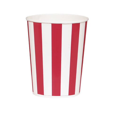 Circus Striped Popcorn Buckets 4pk