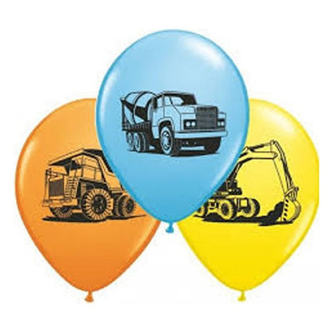 Construction Truck Balloons