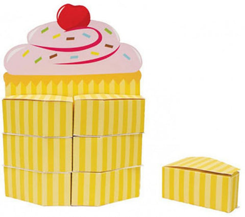 Cupcake Centrepiece with 12 Treat Loot boxes