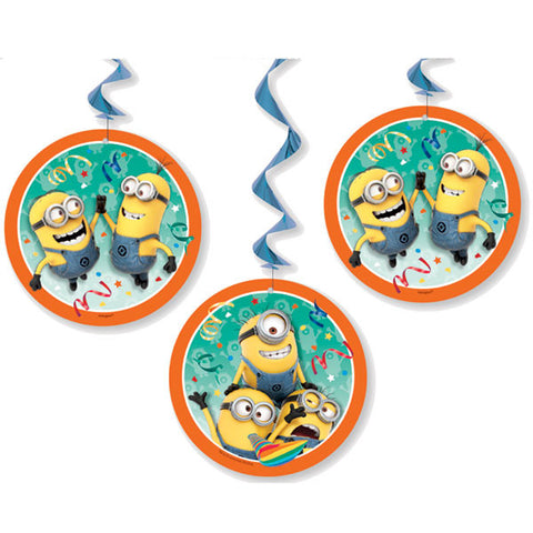 Despicable Me Minions Hanging Whirls