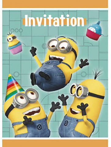Despicable Me Minion Invites