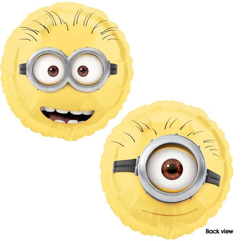 Despicable Me Minion Face Balloon 43cm