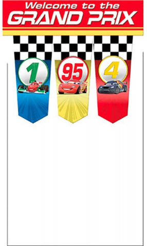 Disney Cars Dream Party Door Banner