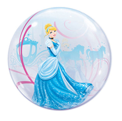 Disney Cinderella Party Supplies Stretchy Plastic Bubble Balloon