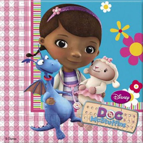 Disney Doc McStuffins paper napkins 20pk