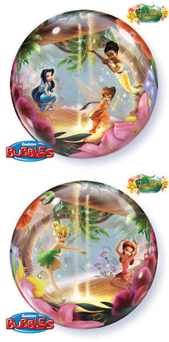 Disney Fairies Tinkerbell Stretch Plastic Bubble Balloon