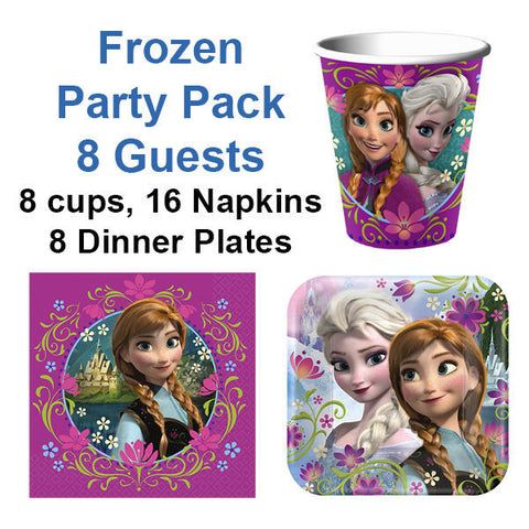 Disney Frozen Party Pack 8 Guests