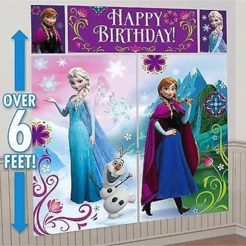Disney Frozen Wall Decorating Kit 5 Piece