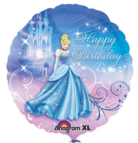 Disney Princess Cinderella Happy Birthday Balloon