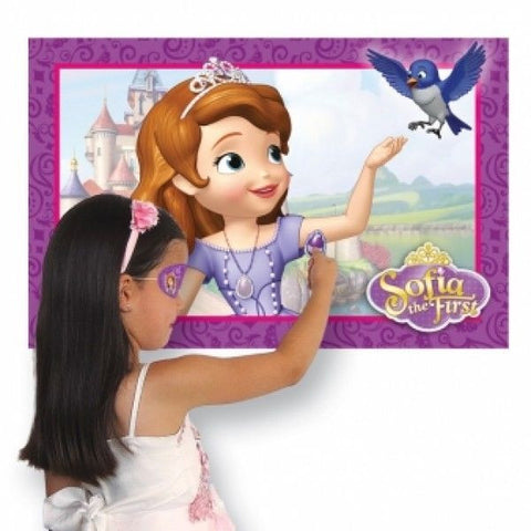 Sofia the First Stick the Amulet Party Game