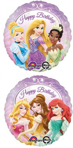 Disney Princesses Happy Birthday 43cm Balloon