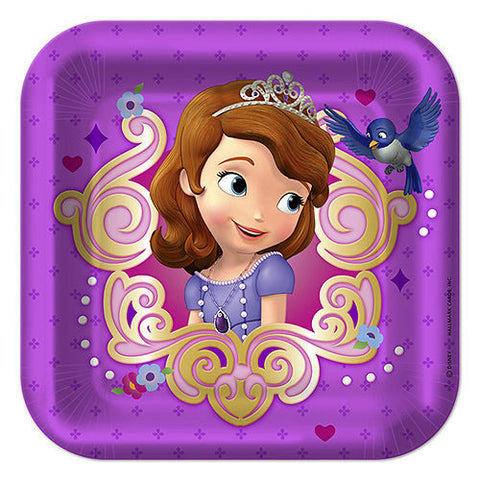 Sofia the First Dessert Plates 8 Pack