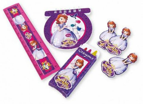 Disney Sofia the First Princess Stationary Favour Pkt 20pc