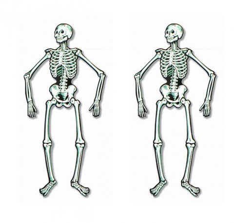 Halloween Skeleton Jointed Small 2 Pack