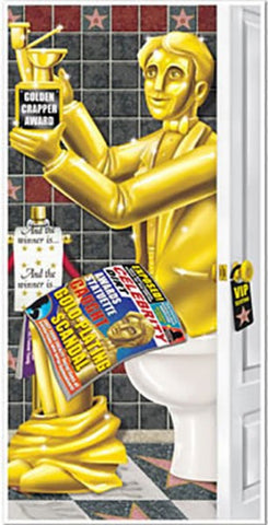 Hollywood Awards Night Restroom Door Cover