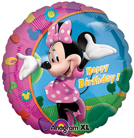Minnie Mouse Happy Birthday Balloon