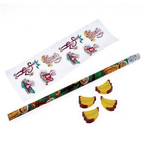 Monkey Themed Activity Packs 4 pack
