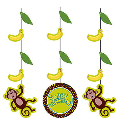 Monkeyin Around Hanging Cutouts