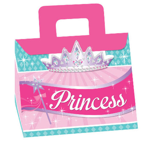 Princess Treasure Treat Boxes 4 pack