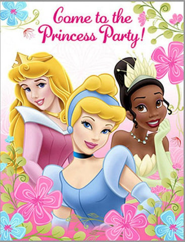 Princess Party Invitations
