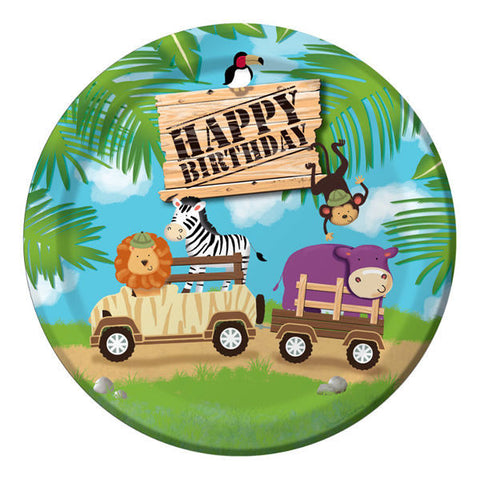 Safari Adventure Dinner Plates 8 Pack