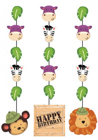 Safari Adventure Hanging Cutouts