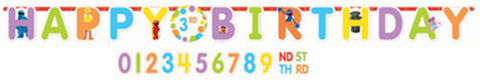 Sesame Street Jumbo Customizable Letter Banner