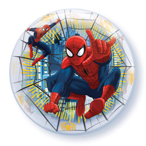 Spider-man Stretchy Plastic Bubble Balloon 56cm