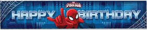 Spiderman Ultimate Party Banner
