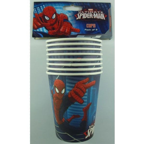 Spiderman Ultimate Cups 8 Pack