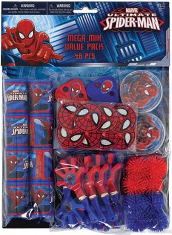 Spiderman Mega Mix Value Pack 48 Piece