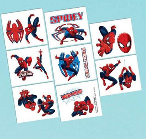 Spiderman tattoos