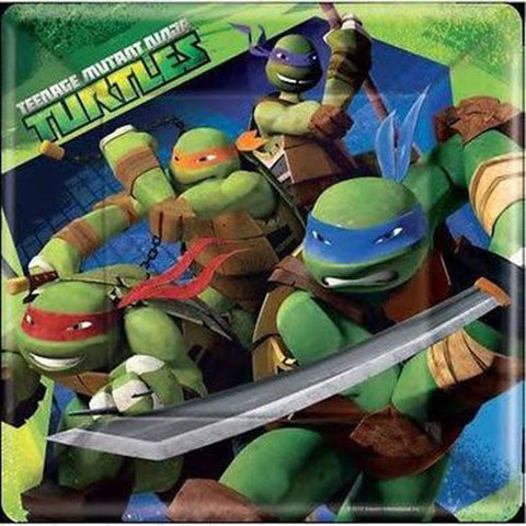 Teenage Mutant Ninja Turtles Dinner Plates 8Pk