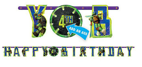 Teenage Mutant Ninja Turtles Letter Banner Kit