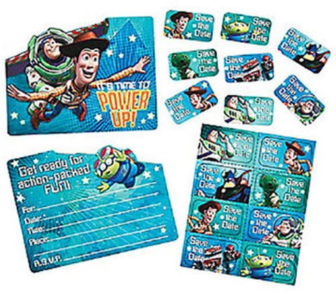 Toy Story Invitations Game Time