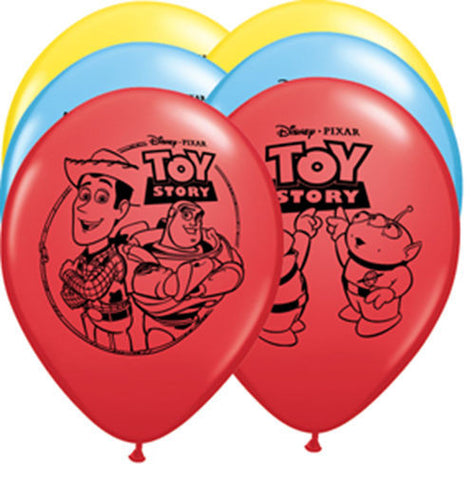 Toy Story Round Patterned Assorted Balloons 1each