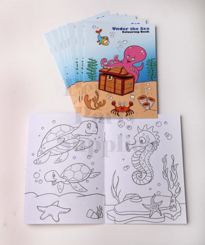 Under the Sea Colouring Books 8 Pack
