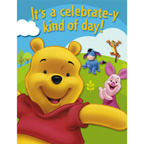 Winnie the Pooh Invitations It’s a celebrate-y kind of day!