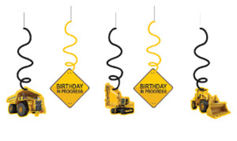 Construction Zone Dizzy Danglers