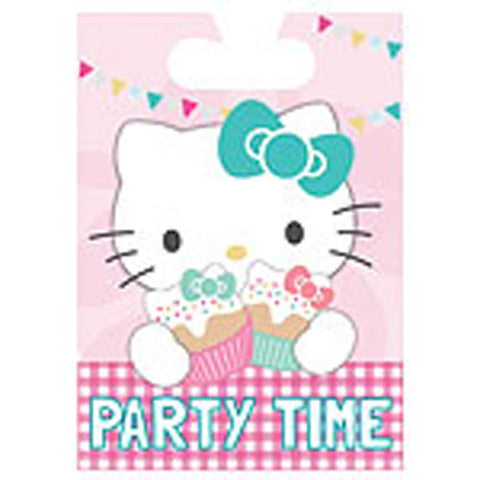 Hello Kitty Loot Bags 8 Pack
