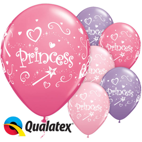 Princess Printed Balloons