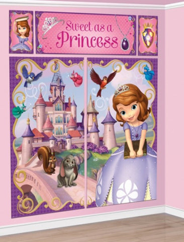 Sofia the First Wall Decorating Kit